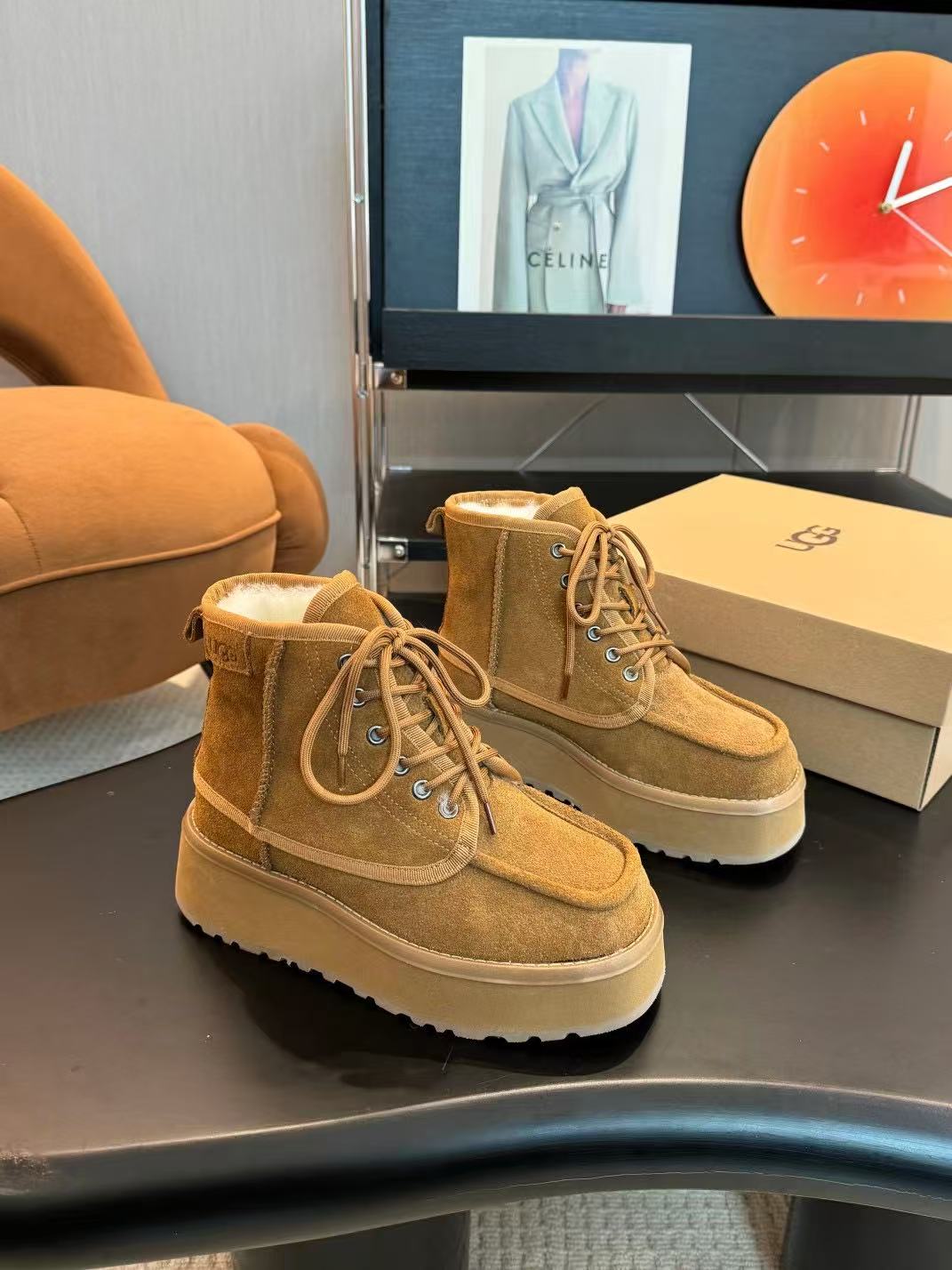 Sheepskin Snow Boots