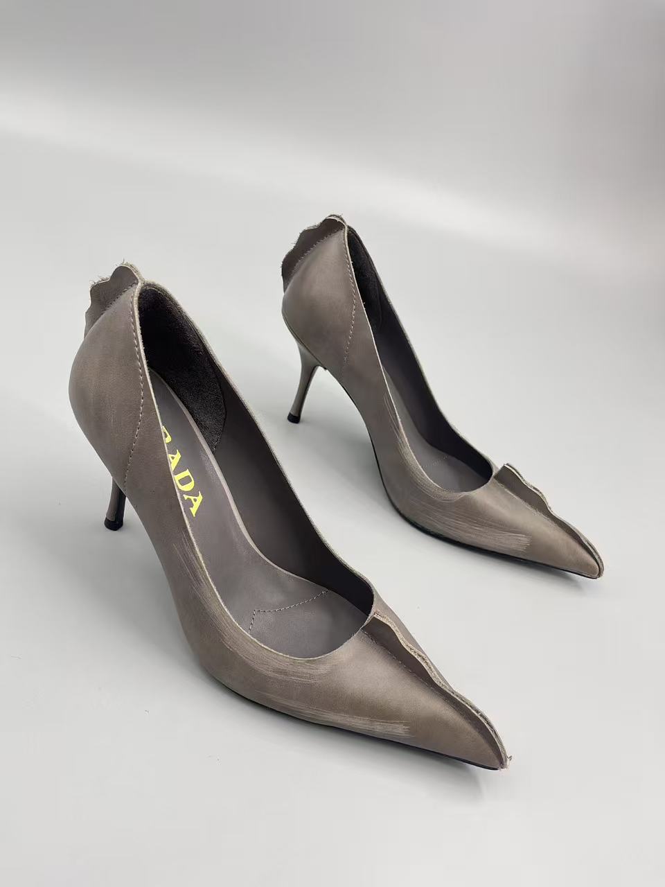 Pointed stiletto high heels