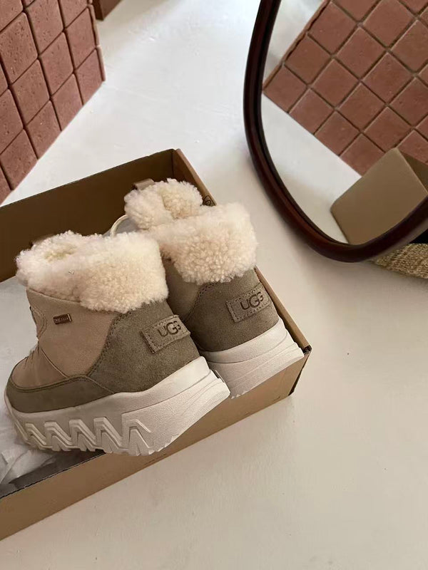 High-top warm casual sports shoes